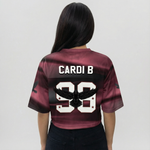 Cardi B Crop Jersey